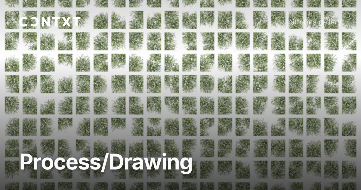Process/Drawing · bitforms gallery · CONTXT